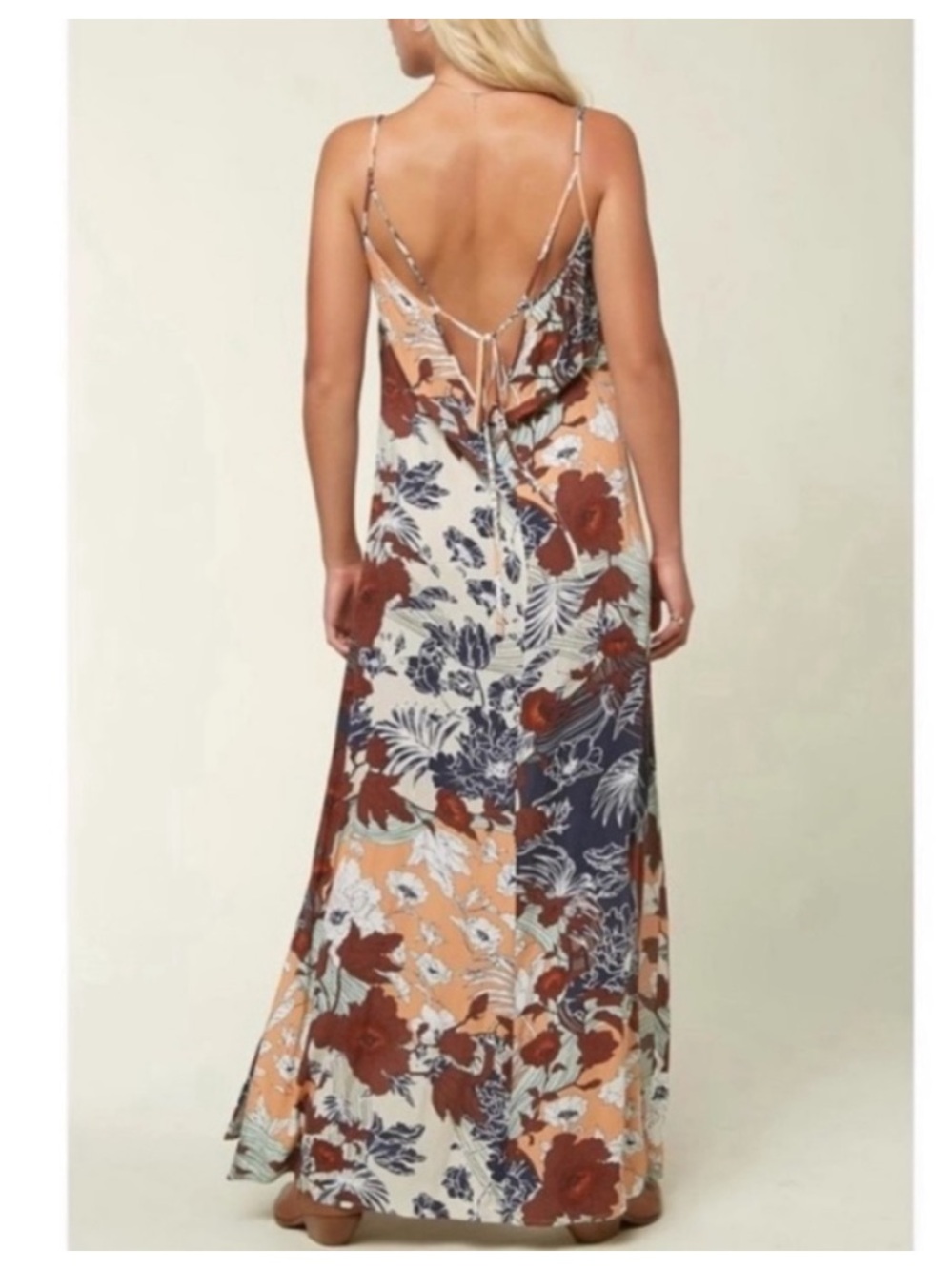 O’Neill Brayden Maxi Dress Size Medium - Picture 2 of 14